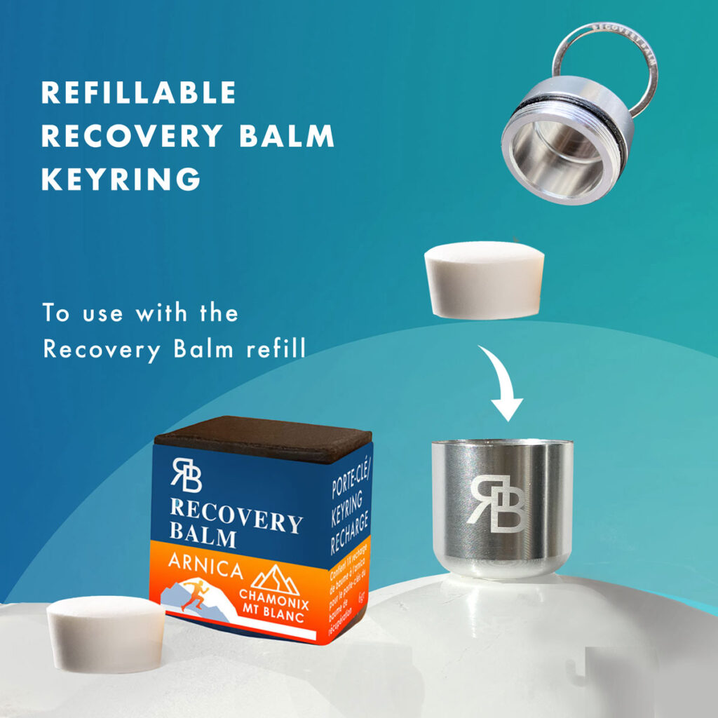 Recovery Balm keyring: